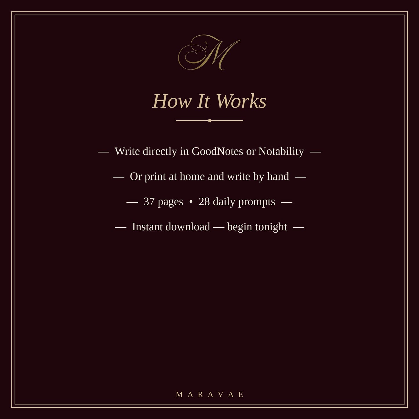 Maravae Affirmation Deck + Phone Wallpapers — 12 Truths for the Woman Rebuilding