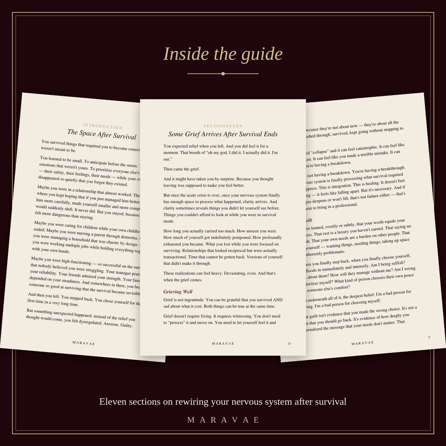 The Post-Survival Reset System — Complete Healing Bundle (Guide + Journal + Affirmations)