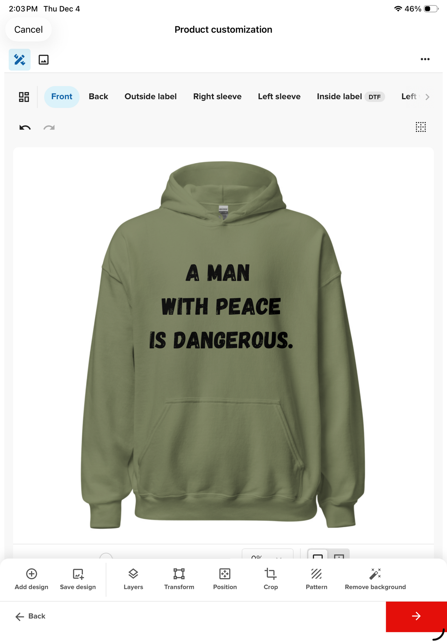 Maravae Healing Affirmation Hoodies - Emotional Wellness Collection
Then inside that product:
Variant 1: Healing Made You Stronger
Variants = Hoodie color (Black, Gray)
Variant 2: Calm Is Power
Variants = Hoodie color (Black, Navy)
Variant 3: A Man With P