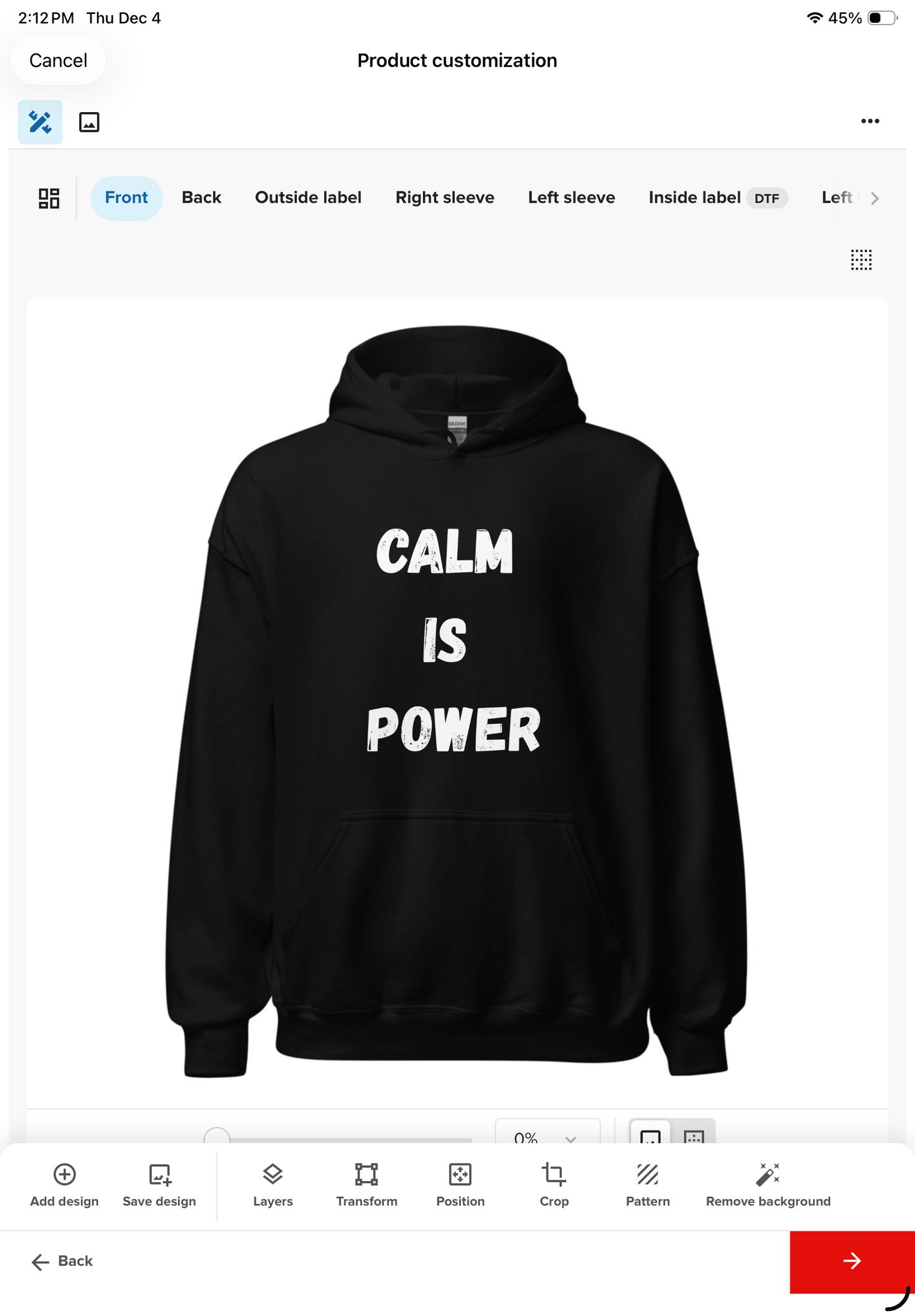 Maravae Healing Affirmation Hoodies - Emotional Wellness Collection
Then inside that product:
Variant 1: Healing Made You Stronger
Variants = Hoodie color (Black, Gray)
Variant 2: Calm Is Power
Variants = Hoodie color (Black, Navy)
Variant 3: A Man With P