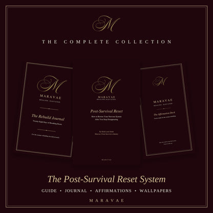 The Post-Survival Reset System — Complete Healing Bundle (Guide + Journal + Affirmations)