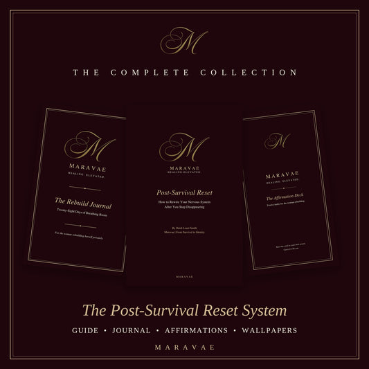 The Post-Survival Reset System — Complete Healing Bundle (Guide + Journal + Affirmations)