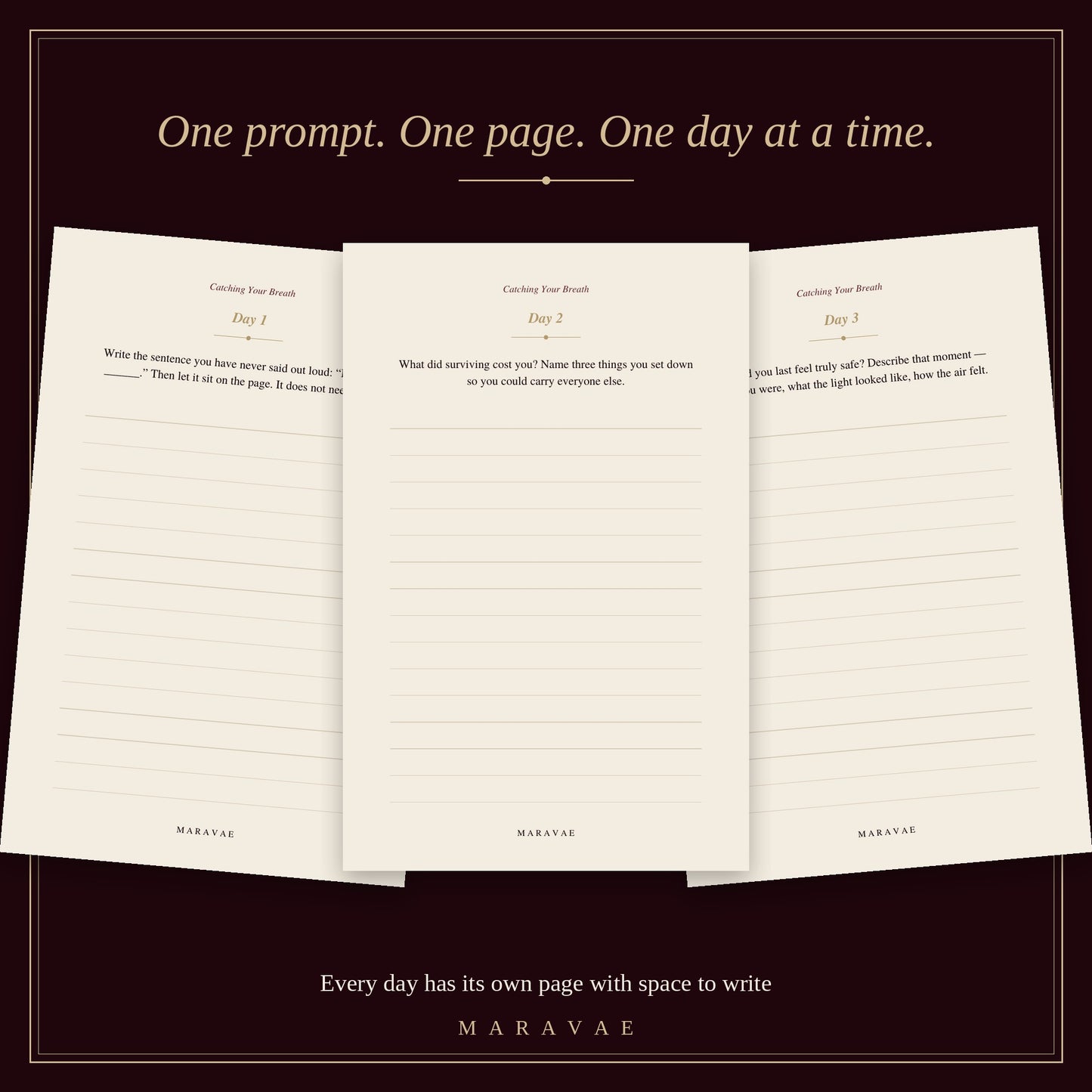 The Post-Survival Reset System — Complete Healing Bundle (Guide + Journal + Affirmations)