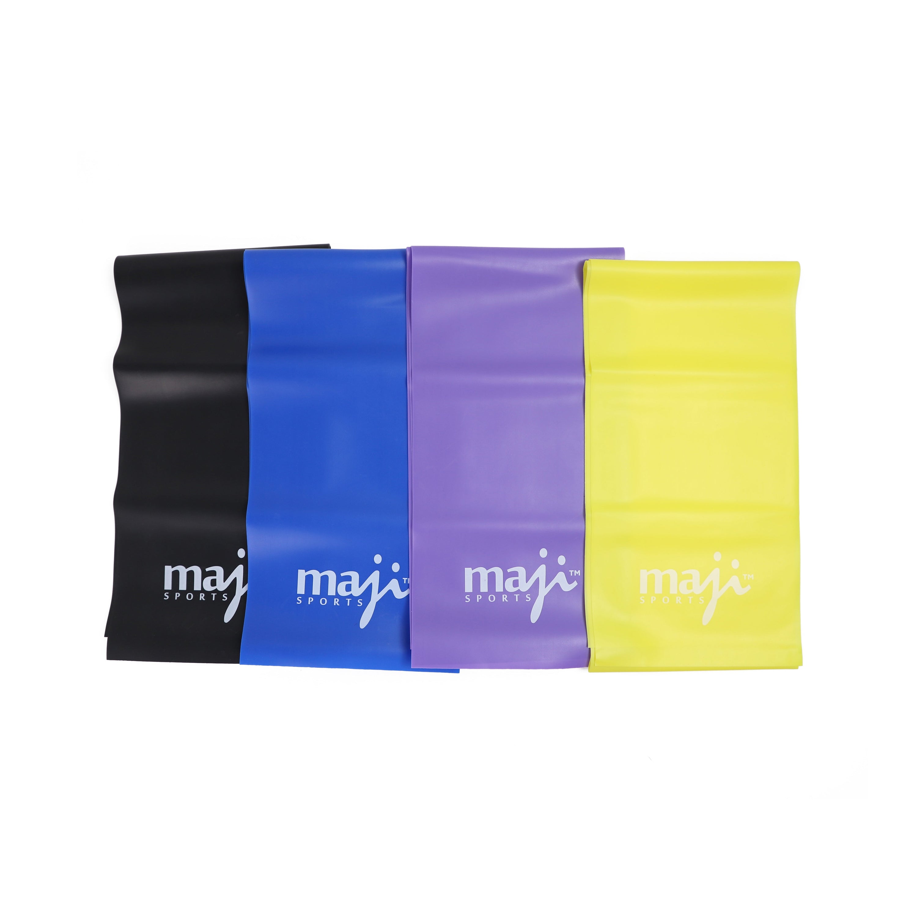 Maji Sports Full Body Exercise & Stretch Bands - Variable Resistance 4