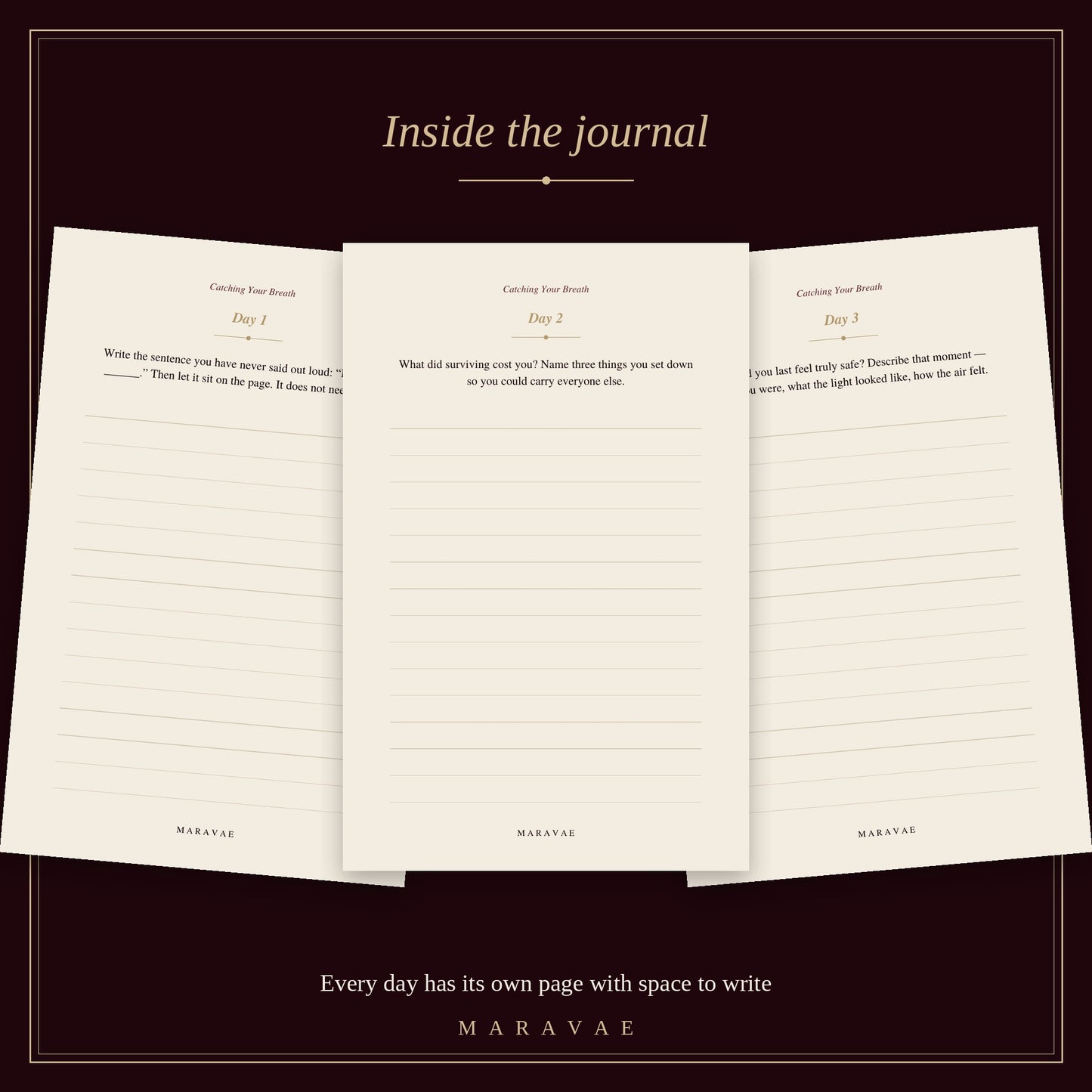 The Rebuild Journal — 28 Days of Guided Healing for Women