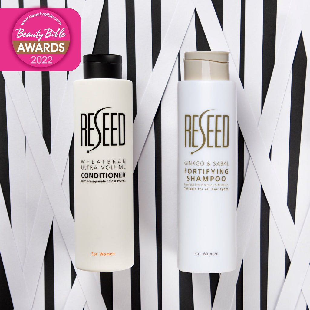 RESEED Ginkgo and Sabal Fortifying Shampoo for Women 250 ml (SLS Free)